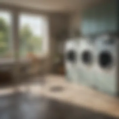 Eco-friendly laundry practices displayed through natural products and processes