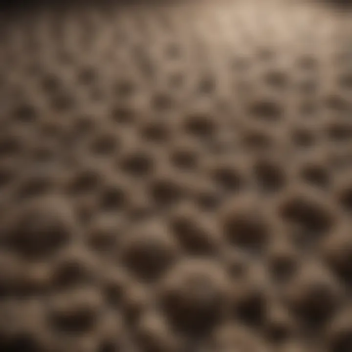 Texture of Low Pile Carpet Close-up of low pile carpet texture