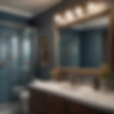 Transformative Bathroom Remodeling with Lowe's Before and after images of a bathroom remodel with Lowe's products