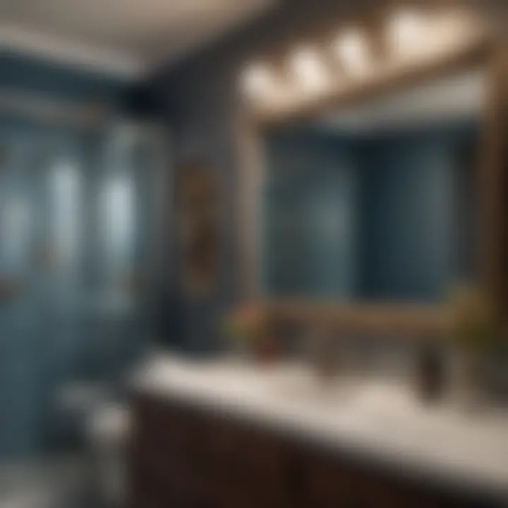 Transformative Bathroom Remodeling with Lowe's Before and after images of a bathroom remodel with Lowe's products