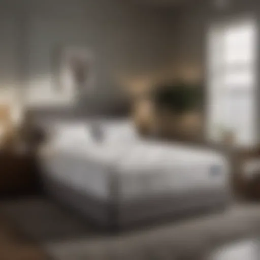 Showroom of a mattress store in Oneonta showcasing various bedding options