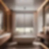Sleek Design with Innovative Ventilation System Innovative ventilation system in a sleek bathroom