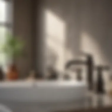 Complete oil rubbed bronze bathroom set showcasing various components