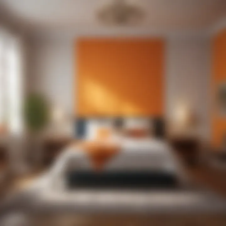 Zesty Citrus Burst Zesty Citrus Burst Bedroom Paint Color