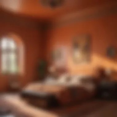 Earthy Terracotta Dream Earthy Terracotta Dream Bedroom Paint Color