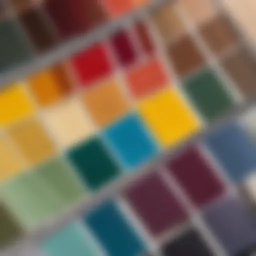 Abstract Color Swatches
