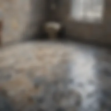 Comparison of traditional versus contemporary porcelain tile patterns