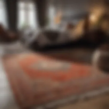 Rug Dimensions for Bedroom Design Stylish bedroom layout with different rug dimensions illustrating design choices