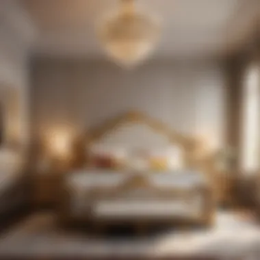 Luxurious Sims Bedroom Set with Intricate Details Luxurious Sims bedroom set with intricate details