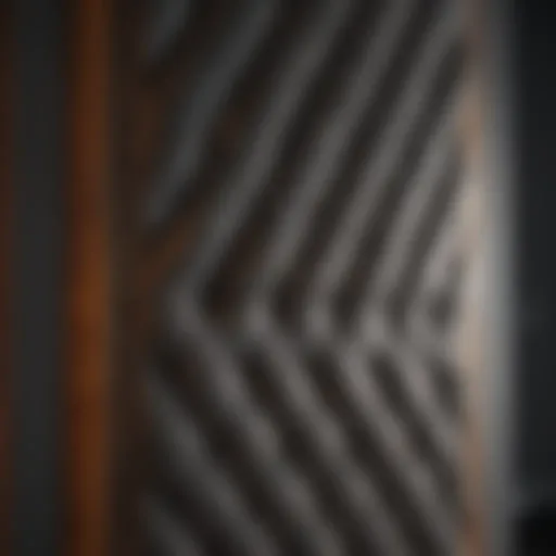 Soundproof bedroom door with acoustic panels