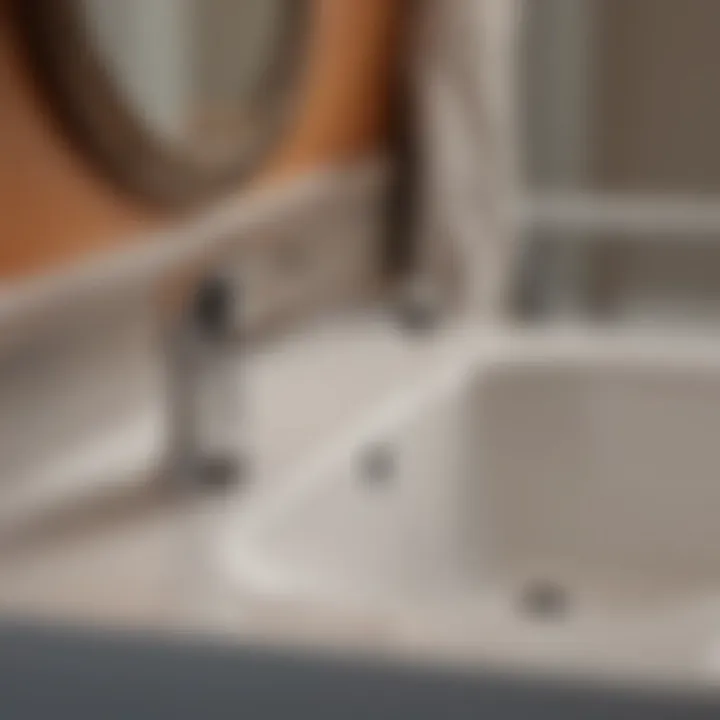 Detailed view of Speakman bathroom accessories and innovations
