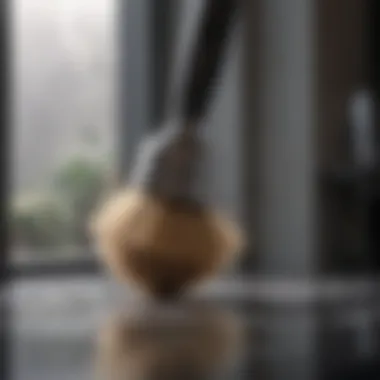 Effective cleaning results with spinning brushes