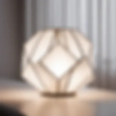 Minimalist Geometric Lamp Minimalist Geometric Lamp