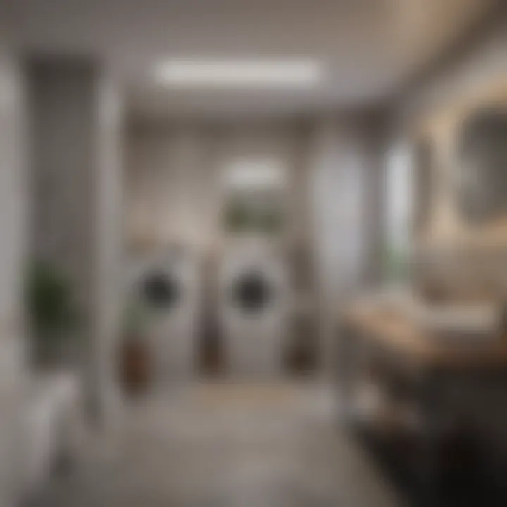 Functional layout of combined spaces