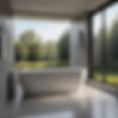 A Contemporary Take on the 59 x 29 Bathtub Modern bathroom featuring a 59 x 29 bathtub
