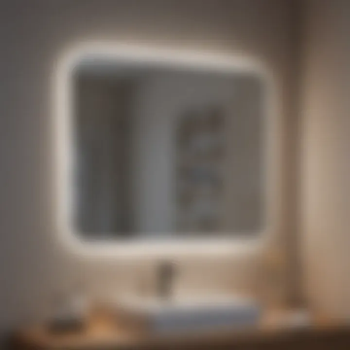 Installation of Bluetooth Bathroom Mirror Installation process for a Bluetooth bathroom mirror