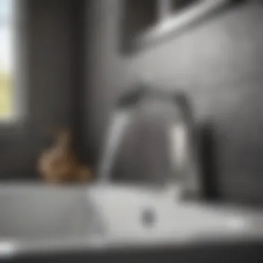 Contemporary Geometric Faucet Modern geometric wall mount faucet design