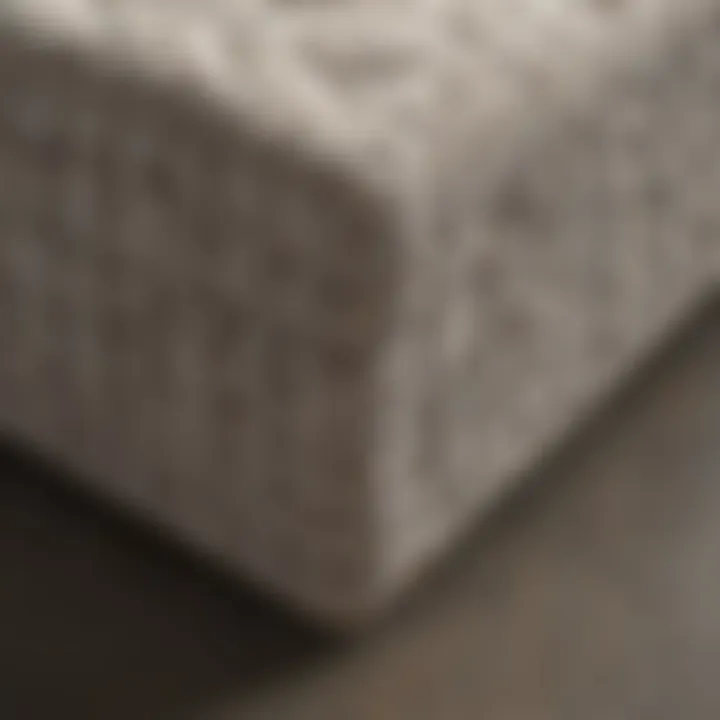 Materials used in foldable king mattresses