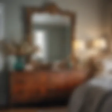 Harmonious Color Palette in Bedroom Stylish bedroom showcasing harmonious color palette