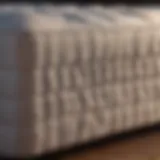 Luxurious Mattress Craftsmanship A luxurious mattress showcasing high-quality materials.