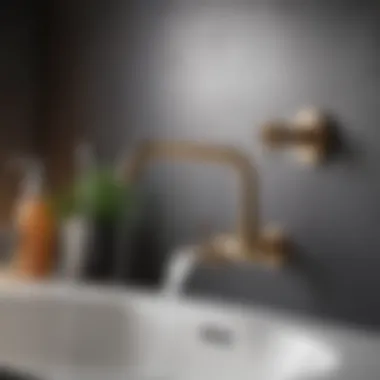 Maintenance tips for wall-mounted faucets illustrated