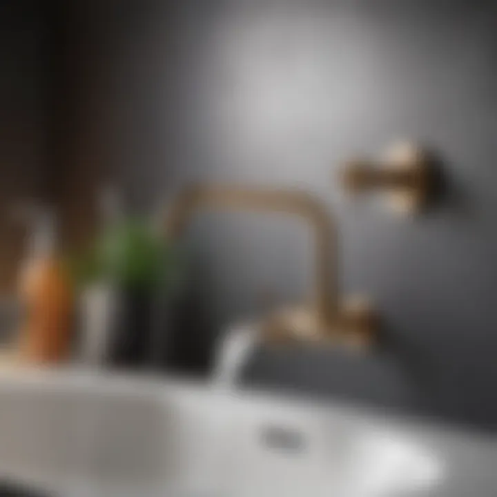 Maintenance tips for wall-mounted faucets illustrated