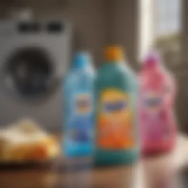 Comparison of concentrated and traditional laundry detergents