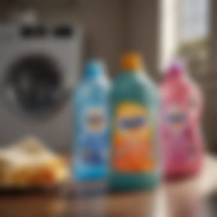 Comparison of concentrated and traditional laundry detergents