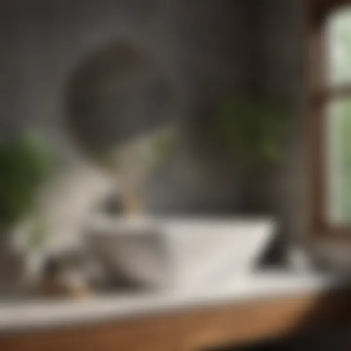 Eco-friendly materials used in Martha Stewart's bathroom designs
