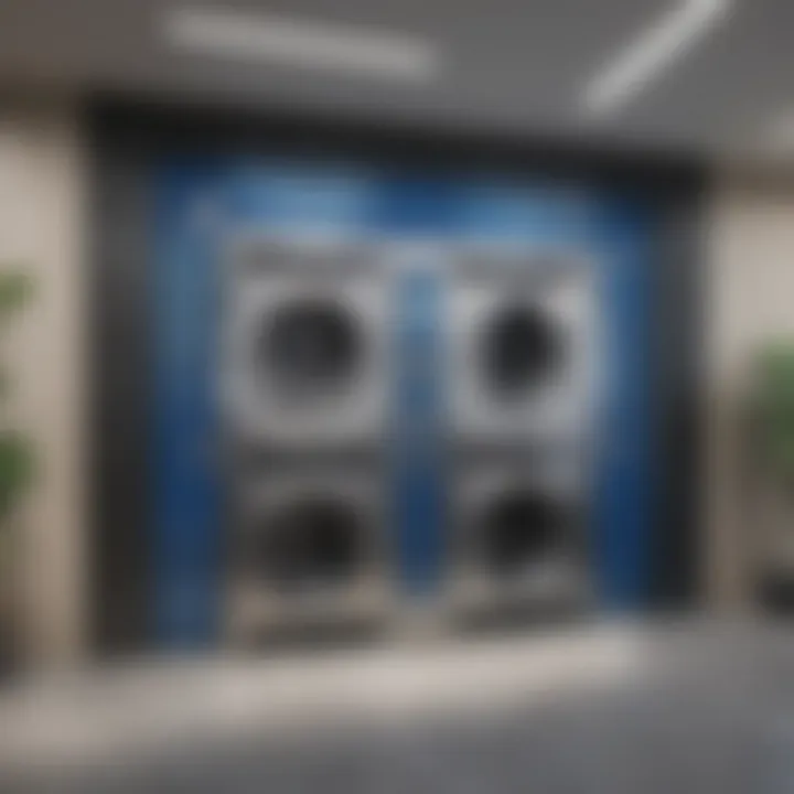 Blueprint of an innovative laundry elevator system