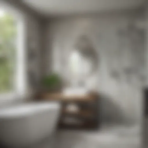 Modern bathroom design showcasing Re-Bath renovations