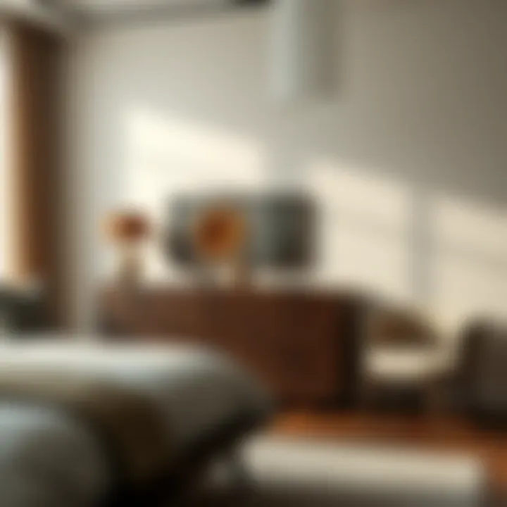 Modern dresser design complementing contemporary bedroom decor.