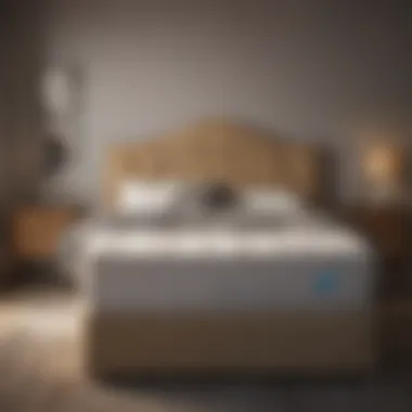 A detailed chart outlining warranty options and consumer satisfaction ratings for various mattress brands.