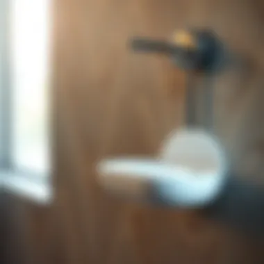 A close-up of a wall-mounted soap holder highlighting its easy-to-clean features.
