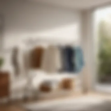 Glorious Exploring the Utility of Laundry Rolling Racks in Modern Homes