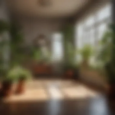Bright Room Filled with Indoor Plants Bright and airy room filled with an array of indoor plants