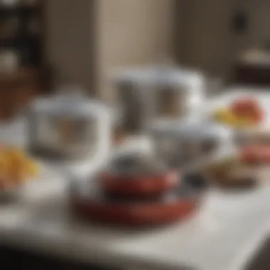 Tramontina cookware set showcasing elegant design and functionality