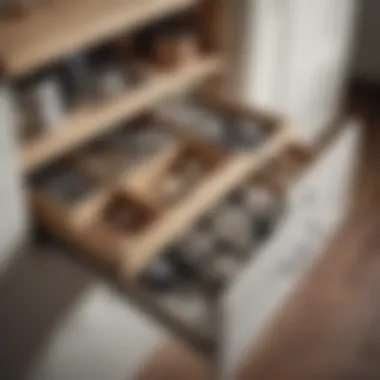 Tramontina storage solutions in a beautifully organized kitchen