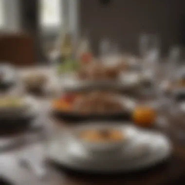Stylish Tramontina tableware arranged for an inviting dining experience