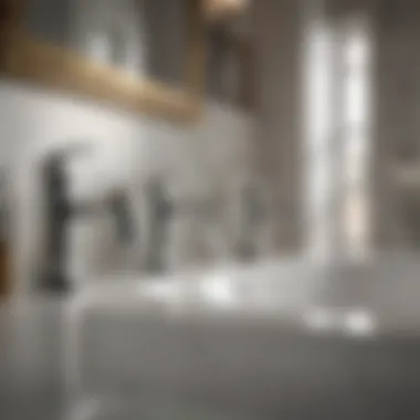 Comparison of ultra widespread faucet with standard models