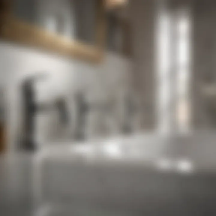 Comparison of ultra widespread faucet with standard models