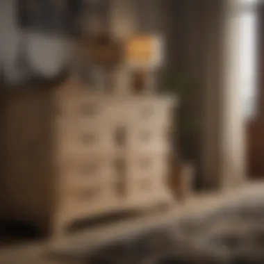 Natural Beauty of Unfinished Wood Elegant unfinished wooden bedroom set showcasing natural grain