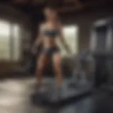 Innovative fitness technology in use