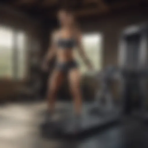 Innovative fitness technology in use