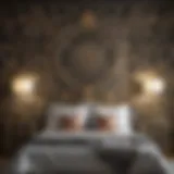 Luxurious Versace wallpaper pattern showcasing intricate designs