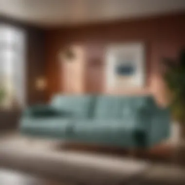 Versatile Sleeper Sofa in a Guest Room Setup Guest room featuring a versatile sleeper sofa