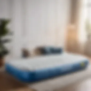 Innovative Inflatable Mattress Design on Sleeper Sofa Inflatable mattress of a sleeper sofa