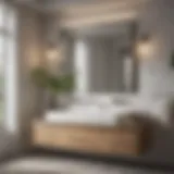 Modern Elegance in Bathroom Vanities Elegant 48 inch wall mounted bathroom vanity showcasing modern design