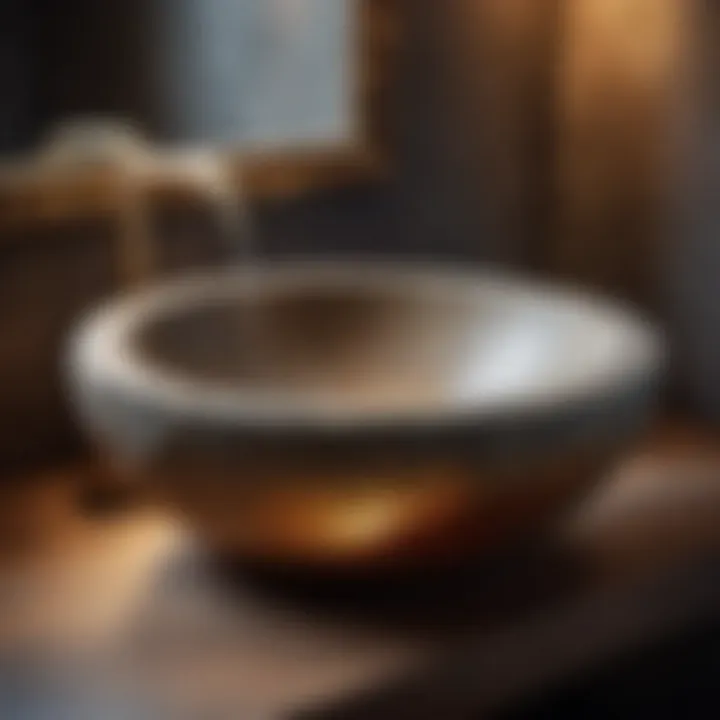 Rustic Stone Sink Bowl