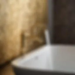 Exquisite Craftsmanship of Kohler Purist Bathroom Faucet in Gold